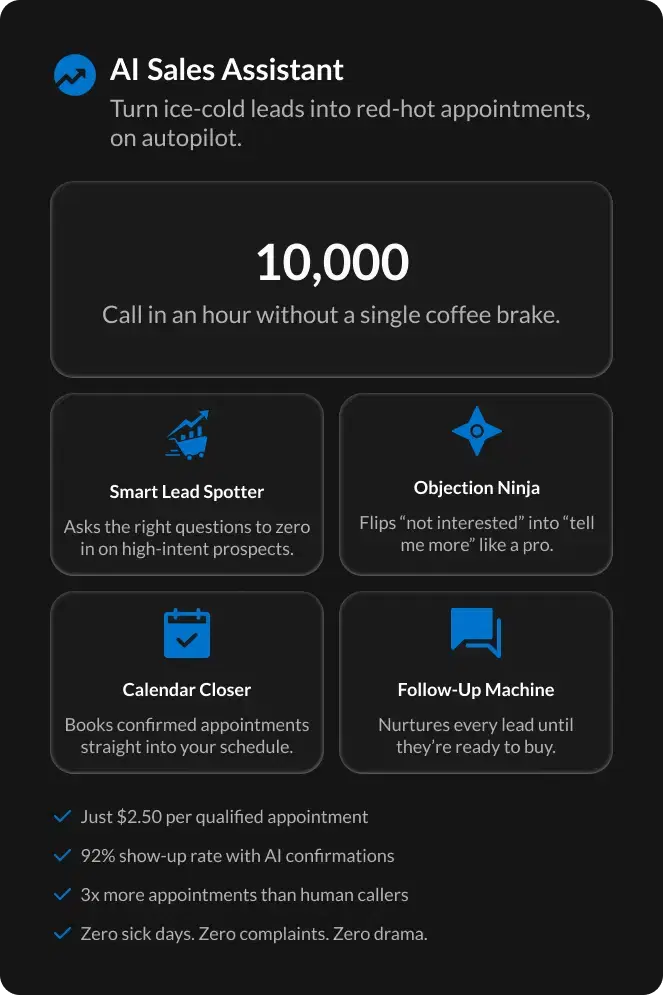 AI sales assistant